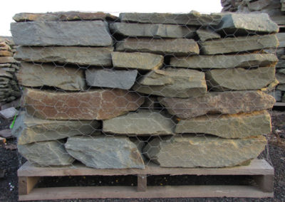 natural wall stone - blue snap edge