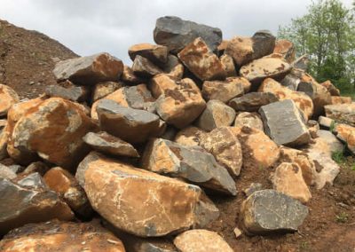 Dolomite Boulders for Retaining Walls